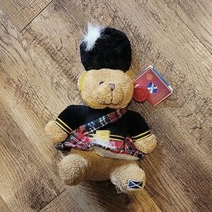 Keel toy Scottish bear. 2003